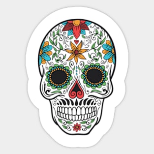 Sugar Skull Sticker